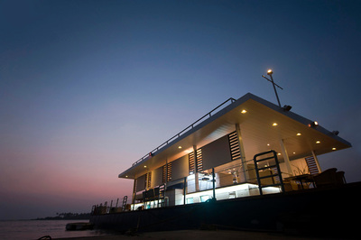 Floating Restaurant Interior Design at Goa