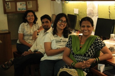 Staff working in office of SDM Architects, bandra West, Mumbai
